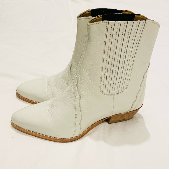 New Zara Woman suede Chelsea ankle boots sz 39 - Picture 11 of 13